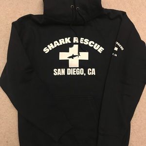 New! Shark Rescue Hoodie San Diego CA